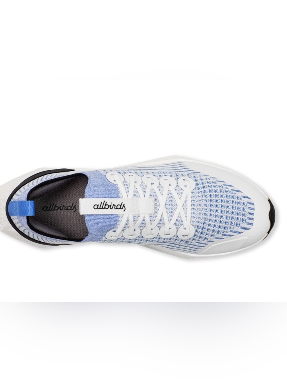 NEW ALLBIRDS TREE FLYER 2 BLIZZARD, PURE AZURE WOMENS RUNNING SHOE SIZE 8 or 10 - Picture 5 of 16